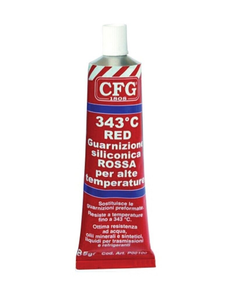 Guarnizione siliconica CFG RED P00100 per accoppiamenti ad alta temperatura 315