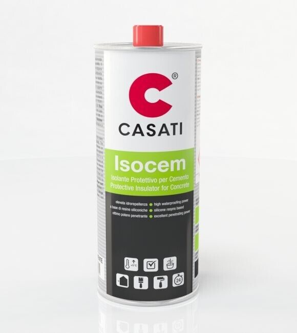 ISOCEM CASATI isolante per cemento a forte penetrazione