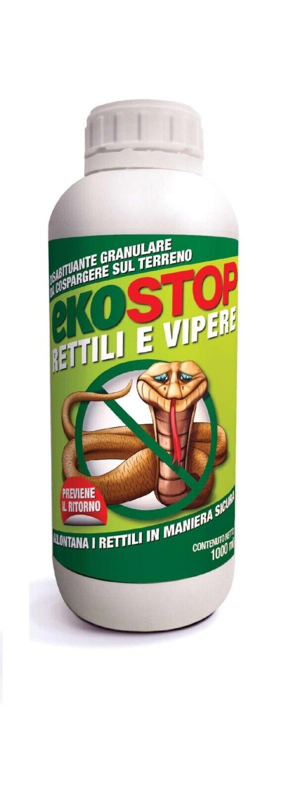 EkoStop Rettili E Vipere - Granulare Allontanante 1 Litro Per Giardino - Foto 2