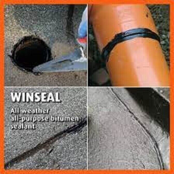WINSEAL SIGILLANTE BITUMINOSO WINKLER ML.280 adesivo professionale monocomponent