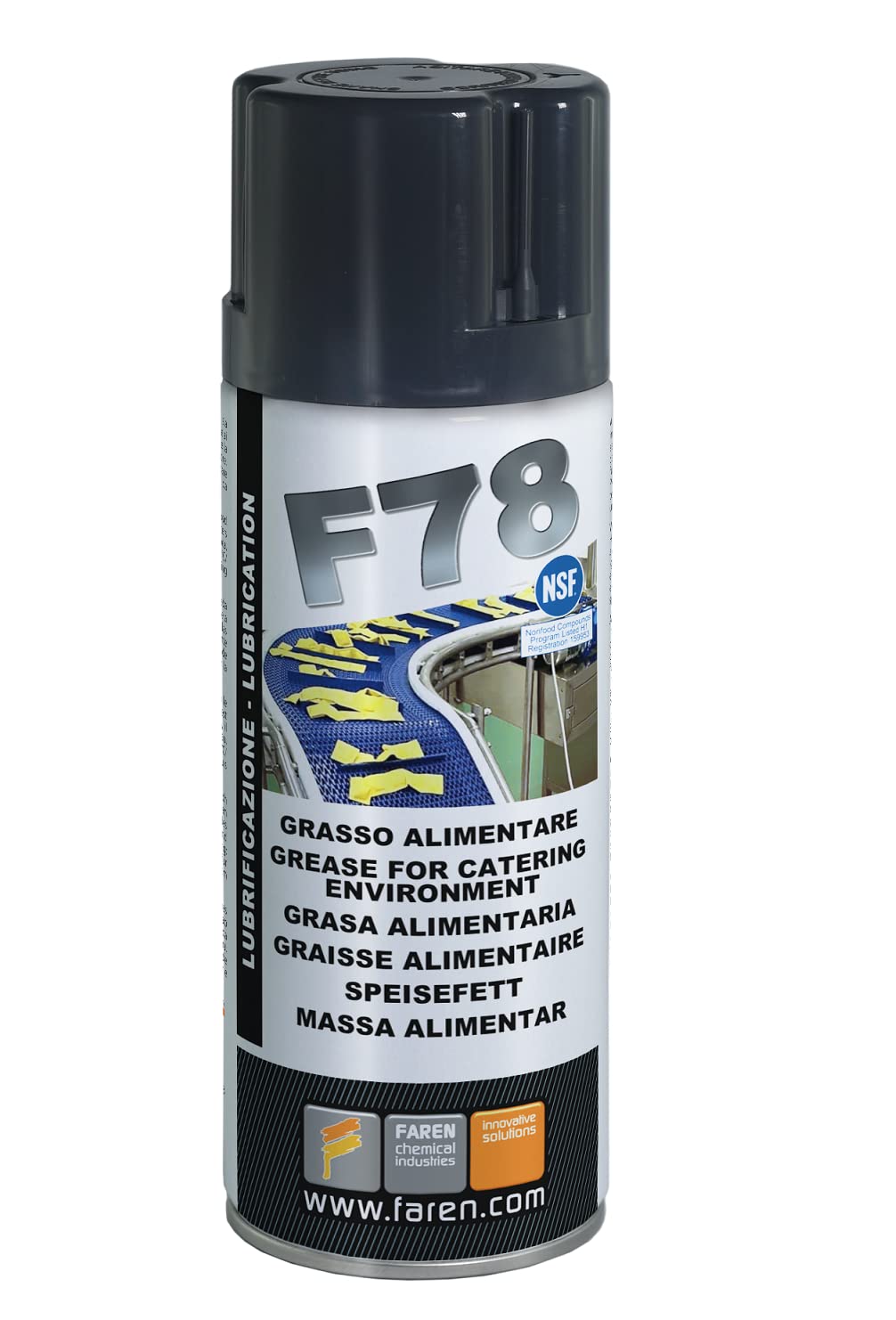 Grasso Alimentare spray 400 m. FAREN F78