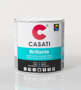 smalto ad acqua brillante casati lucido lt.0,750 bianco