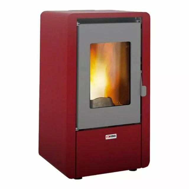 KING 60 5,8kW Stufa a Pellet - Bordeaux