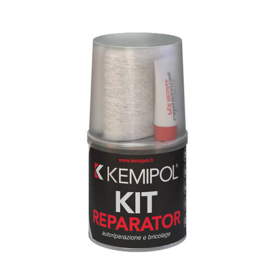 KIT REPARATOR KEMIPOL VETRORESINA 200ML