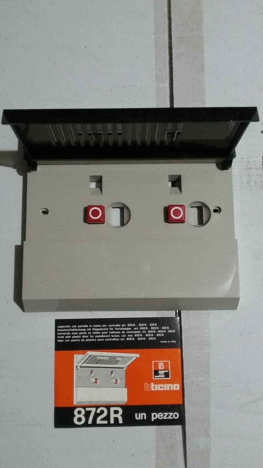 Bticino 2 moduli stoz magnetotermici art.810 Modello vecchio centralino completo