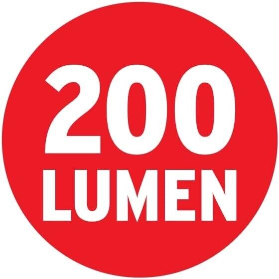 Lampada portatile ricaricabile a LED PL 200 AC con 200 lm piccola e compatta
