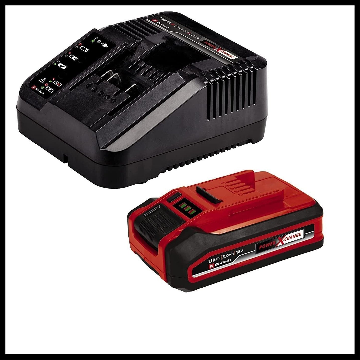 Smerigliatrice angolare a batteria Einhell TC-AG 18/115 Li KIT COMPLETO