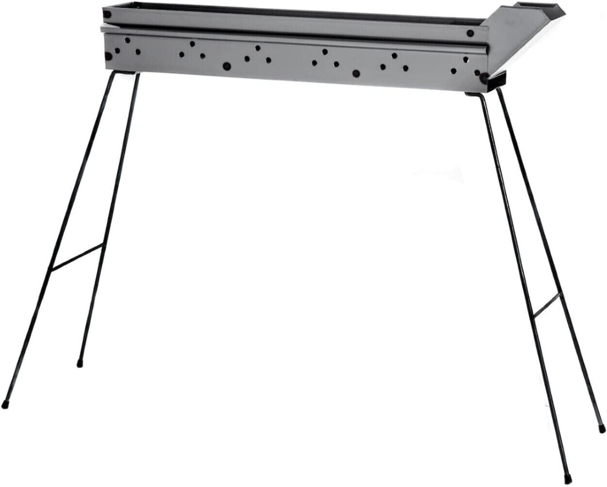Barbecue  Cuoci spiedini arrosticini 80cm in ferro NERO