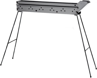 Barbecue  Cuoci spiedini arrosticini 80cm in ferro NERO