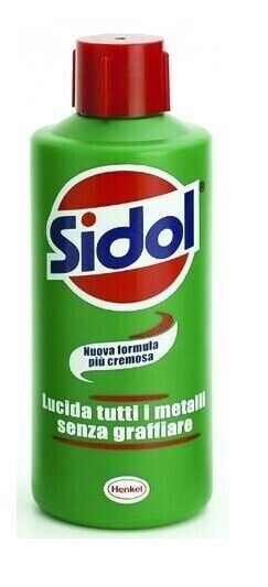 SIDOL per LUCIDARE e PULIRE tutti i METALLI RIMUOVI OSSIDO - 75ml