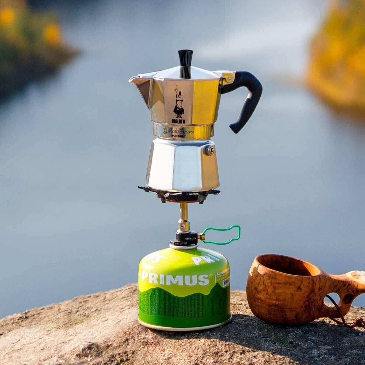 Bialetti Caffettiera Moka Express in alluminio da 1 a 6 tazze