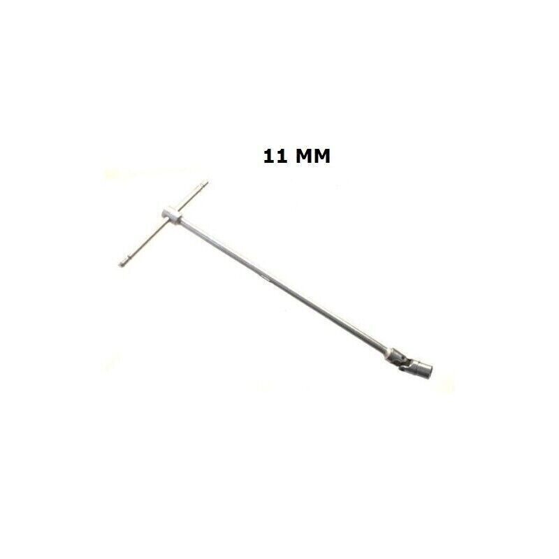 CHIAVE A T CON SNODO SNODABILE MISURA 11 MM MANICO SCORREVOLE brand ABC utensili