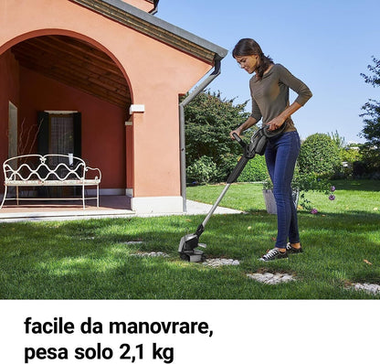 Alpina ATR 20 Li Kit Decespugliatore a Batteria, Ampiezza 25cm, Batteria 20V 2Ah