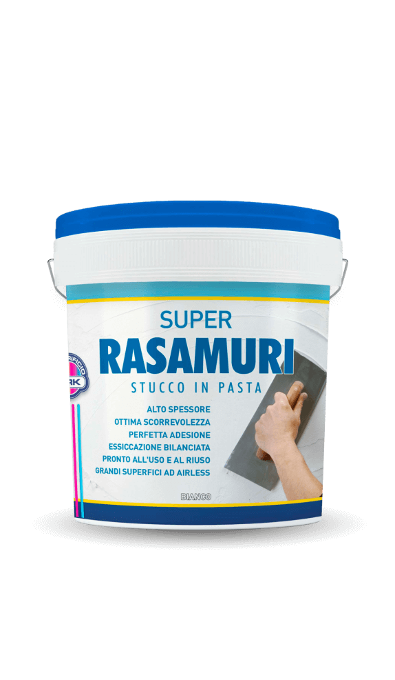 Super rasamuri stucco in pasta colorificio srk kg.20 già pronto anche airless