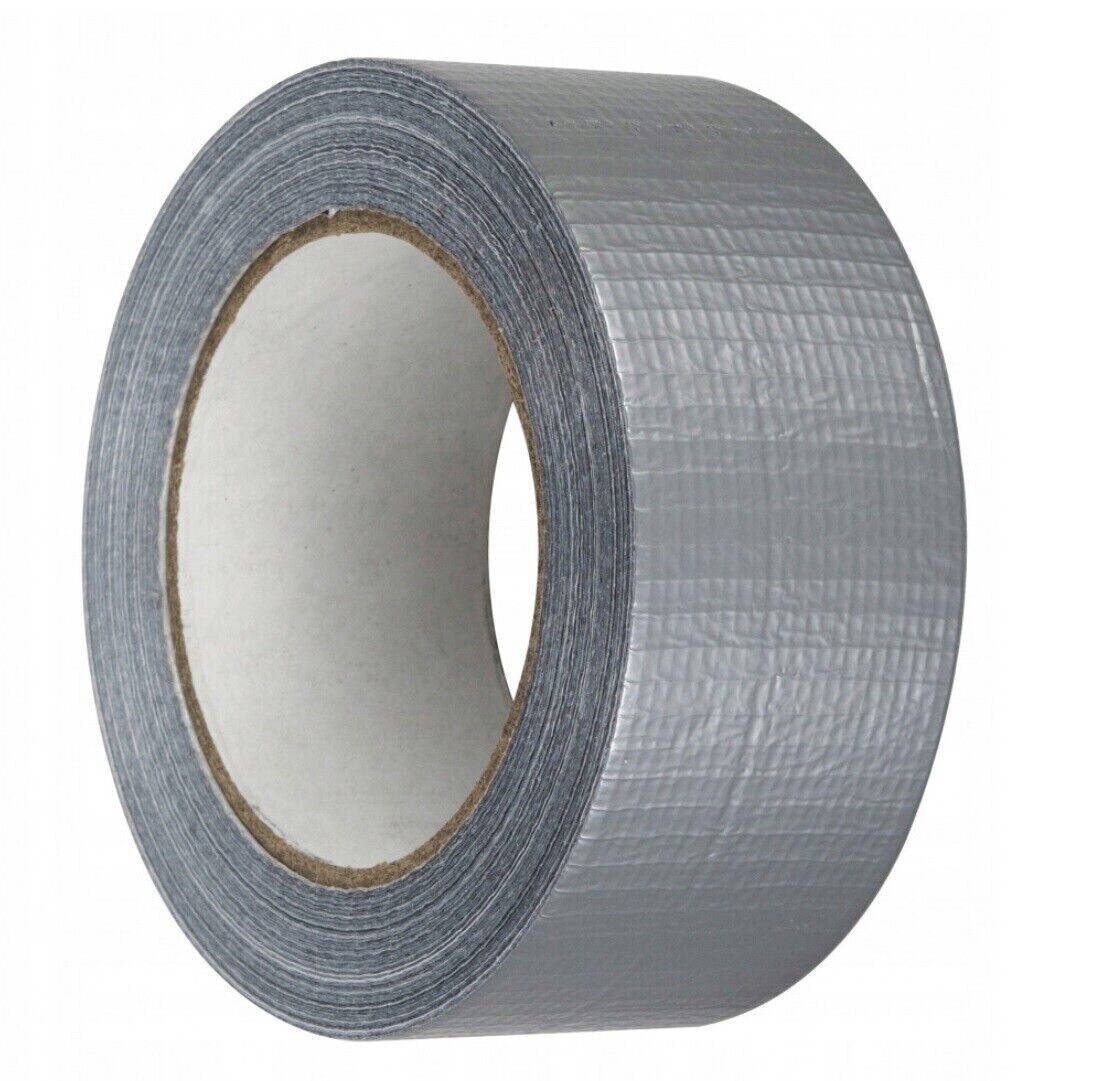 NASTRO ADESIVO TELATO AMERICANO RINFORZATO 50mm 25m rotolo argento Action 200
