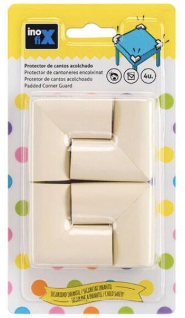 PARASPIGOLI INOFIX IMBOTTITO AUTOADESIVO IN GOMMAPIUMA  BIANCO 24X52X5mm