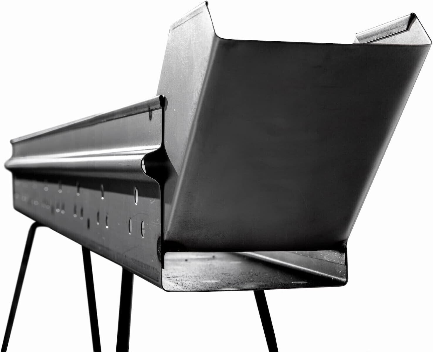 Barbecue  Cuoci spiedini arrosticini 80cm in ferro NERO