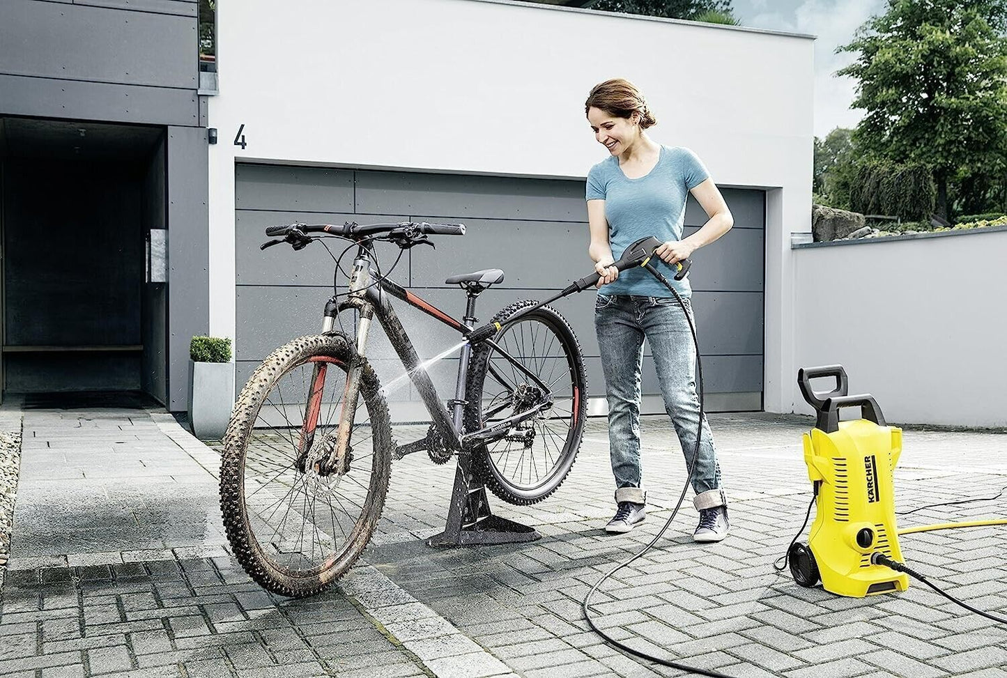 Karcher KARK2FCH K2 Controllo Completo casa Idropulitrice 110 Bar 240 Volt