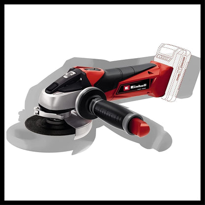 Smerigliatrice angolare a batteria Einhell TC-AG 18/115 Li KIT COMPLETO