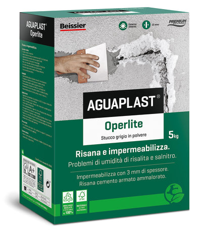 Stucco Aguaplast Operlite da 1 kg e 5 kg