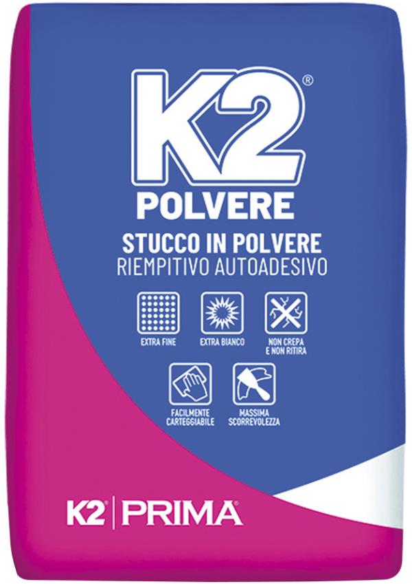 Stucco in polvere k2   da 1 kg a 20 kg