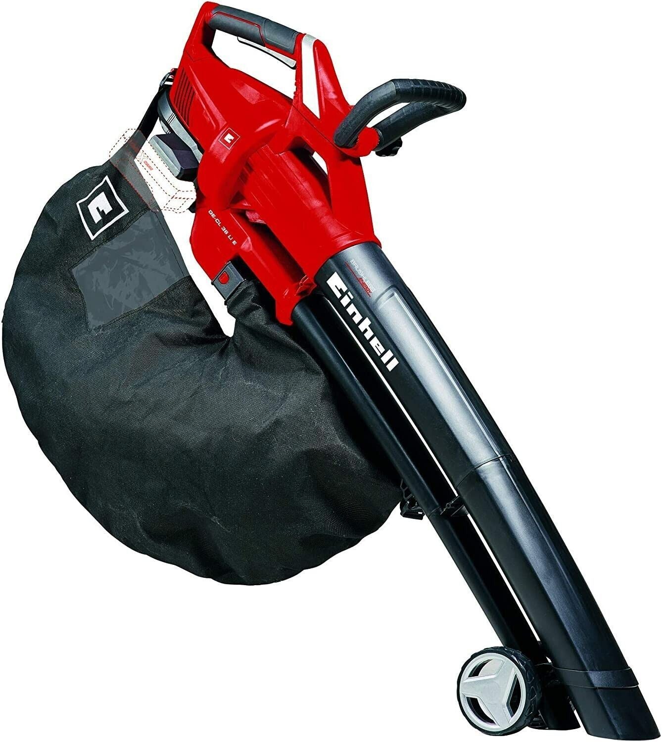 einhell GE-CL 36 Li E Soffia/Aspira a Batteria + 2 batteria da  4 Ah e Caricabat
