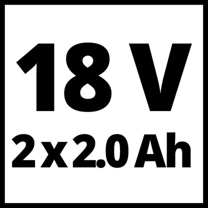 Einhell TE-CD 18/40 Li +69 inserti  (2x2,0 Ah) più  caricabatterie