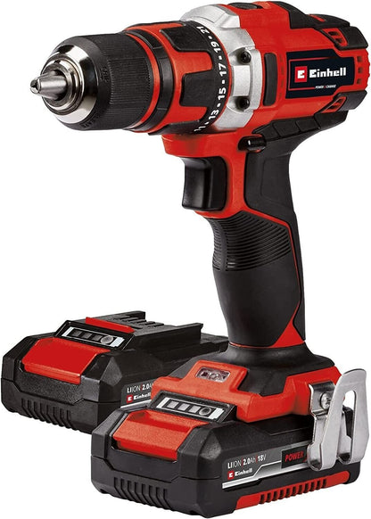 Einhell TE-CD 18/40 Li +69 inserti  (2x2,0 Ah) più  caricabatterie