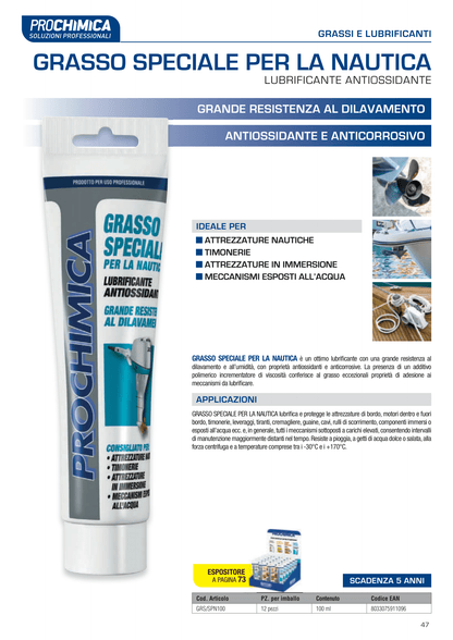GRASSO SPECIALE PER LA NAUTICA