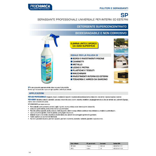 SP DETERGENTE